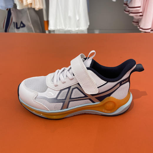 安踏儿童跑鞋2025夏季男小童舒适透气防滑跑步鞋运动鞋312529932R 商品图0