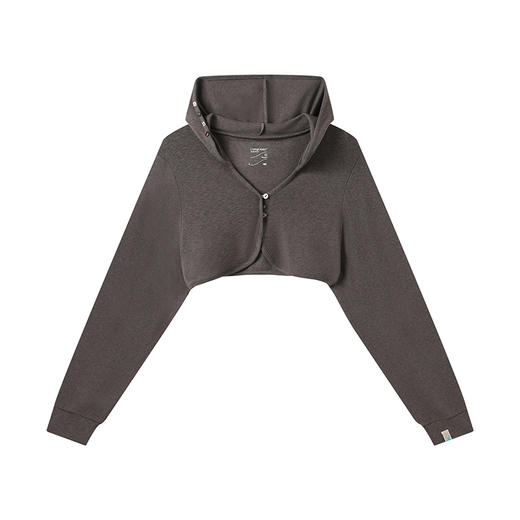 CryingCenter连帽纽扣短款长袖上衣休闲宽松开衫 哭喊中心 商品图8