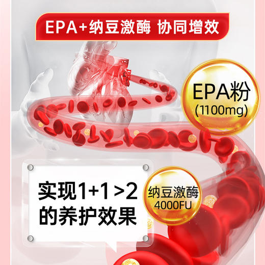 ISDG 原装进口 纳豆激酶+EPA+DHA，多重效果纳豆生活升级 商品图2