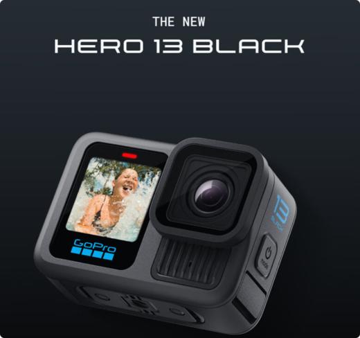 【顺丰包邮！防抖运动相机】GoPro Hero13 Black运动相机5.3k高清防抖户外骑行录像潜水钓鱼相机。ry 商品图0