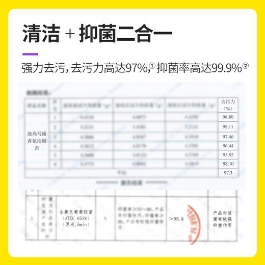涤尚马桶香氛洁厕剂4瓶 商品图2
