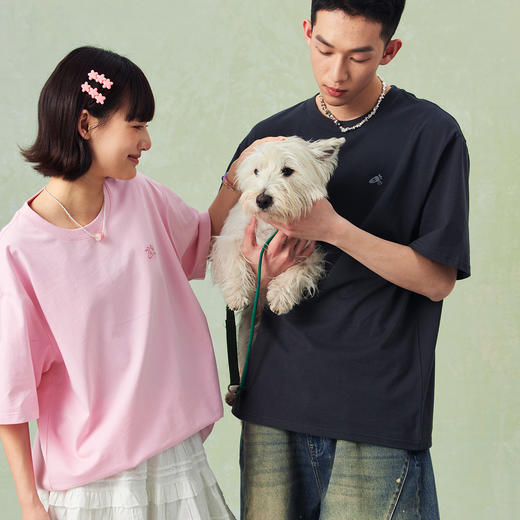 CC系列纯棉发泡印花活力胡萝卜短袖男潮流CC42TE03 商品图1