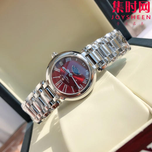 浪琴匠心之作【落落大方 腕间淑女】浪琴表 ETC心月月相系列 女士腕表 优雅而至 典雅别致的外观 商品图5