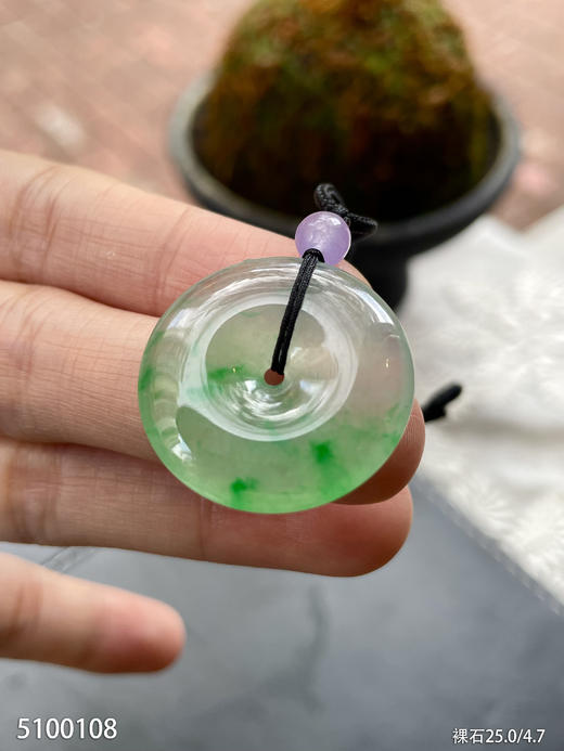 5100108，平安扣裸石。具体价格微信咨询 商品图1