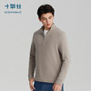 秋冬针织半拉链远红外保暖长袖T恤-T26-02 商品缩略图2