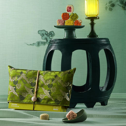 【全规格SKU】立家月饼 繁花似锦 月颂青绿 青花家宴 中秋月饼礼盒 月饼礼盒 商品图4