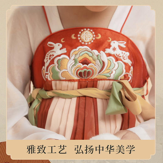 笛莎Deesha观山见女童连衣裙2025秋季女童连衣裙 商品图3