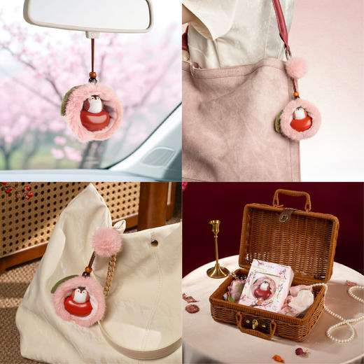 【故宫挂件】相思鹊悦香氛挂件文创情侣包挂饰七夕送女友礼物伴手礼 商品图4