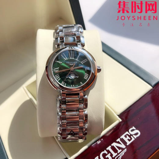 浪琴匠心之作【落落大方 腕间淑女】浪琴表 ETC心月月相系列 女士腕表 优雅而至 典雅别致的外观 商品图2