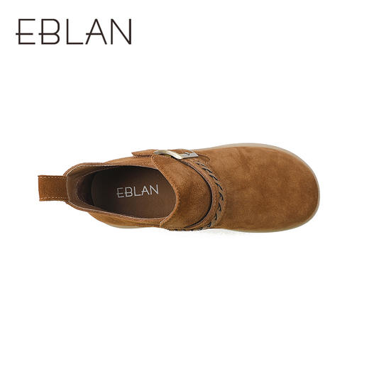 伊伴冬方便魔术贴波嬉风冬日温暖勃肯女时尚休闲鞋B25552730 商品图2