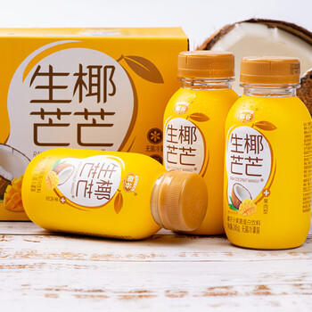 椰谷（YEGU）生椰芒芒椰子汁245g*10瓶整箱芒果味椰奶杨枝甘露植物蛋白饮料 /水饮冲调 /饮料 /植物蛋白饮料 商品图1