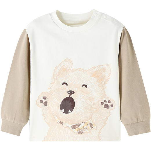 【实体店同款】男童圆领长袖针织衫秋季新款安奈儿童装XB531173 商品图5