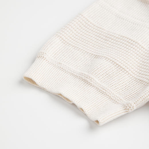 ROMI STUDIO“亨利经典”棉质梭织酵洗立体肌理感短袖T恤RWCAS65078  商品图3