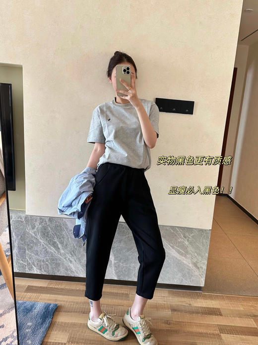 出口日单贯穿四季液氨棉萝卜裤 商品图7