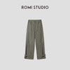ROMI STUDIO“复古日式”日本进口面料弧形微锥感工装裤RWCAX85295 商品缩略图1