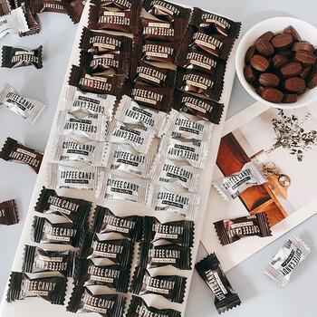 糖田米田 咖啡糖 100g 原味 即食 干嚼咖啡豆糖 特浓压缩糖果 提神醒脑 /休闲食品 /糖果 /功能糖果/压片糖果 商品图1