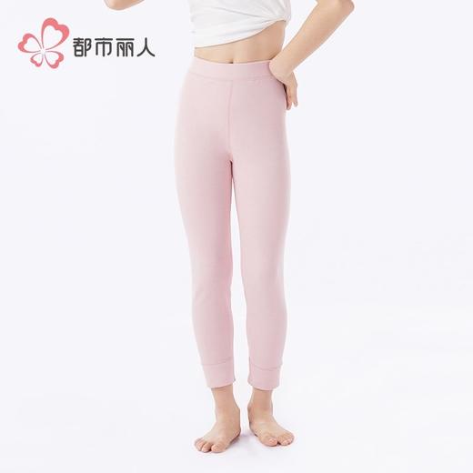 都市丽人打底裤童装双面磨毛儿童打底裤单层打底裤中九分裤JLH4A1 商品图8