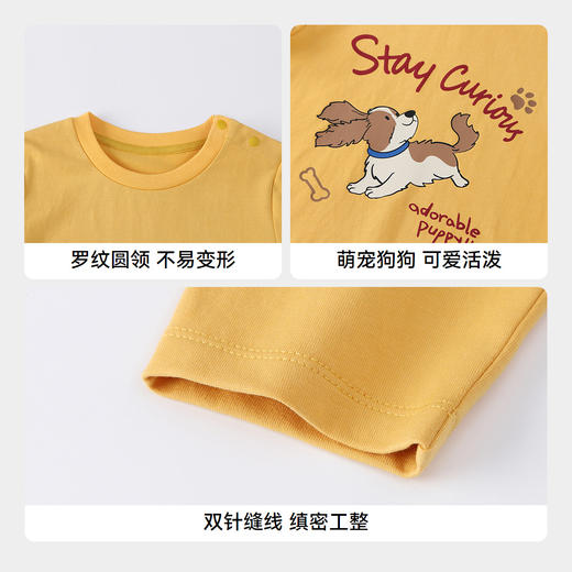 【实体店同款】男童圆领长袖针织衫秋季新款安奈儿童装XB531183 商品图4