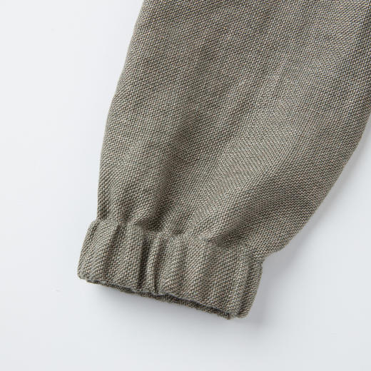 ROMI STUDIO“旅行者”100%色织亚麻老钱立领短夹克外套RWCSWY2246 商品图4