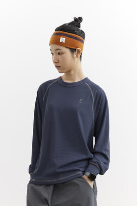 吃茶去chichaqu25速干明线吸湿排汗凉感华夫格圆领T恤户外运动