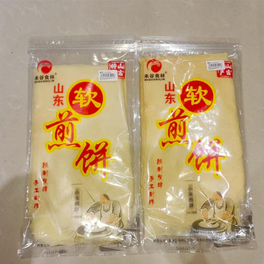 【4.9元/袋】米谷食林山东软煎饼300克（1500830） 商品图0