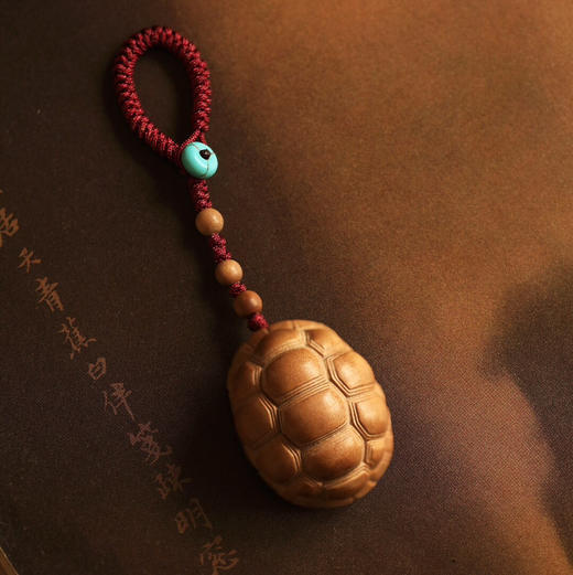 【青山特惠】老山檀香 | 富甲天下 挂件 钥匙扣 s3 商品图1