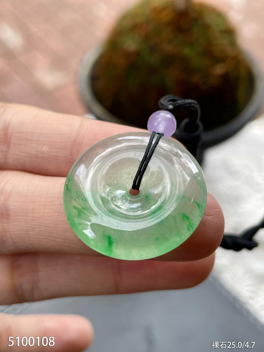 5100108，平安扣裸石。具体价格微信咨询 商品图5