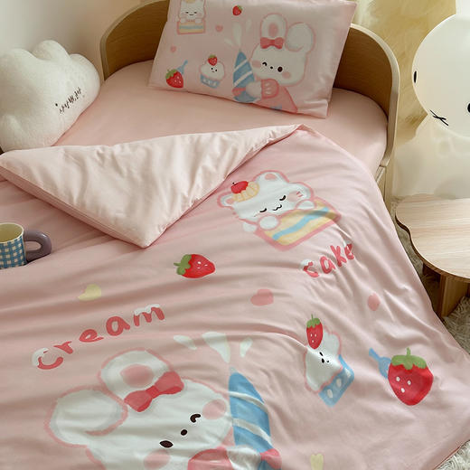 A类全棉40s数码印花卡通儿童幼儿园套件 商品图14