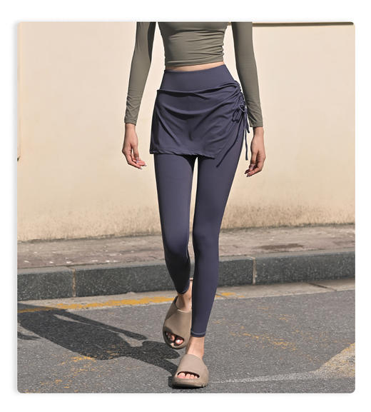 lu代工厂货源‼️史无前例的价格❗️【假两件瑜伽裤裙】出门再也不怕尴尬❗️可日常可健身❗️ 商品图3