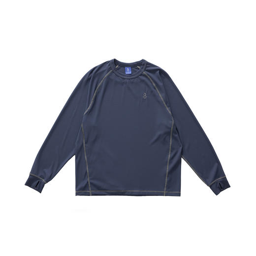 吃茶去chichaqu25速干明线吸湿排汗凉感华夫格圆领T恤户外运动 商品图4