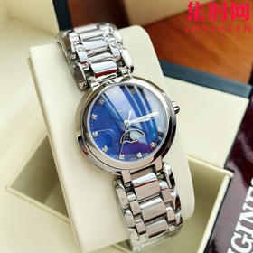 浪琴匠心之作【落落大方 腕间淑女】浪琴表 ETC心月月相系列 女士腕表 优雅而至 典雅别致的外观