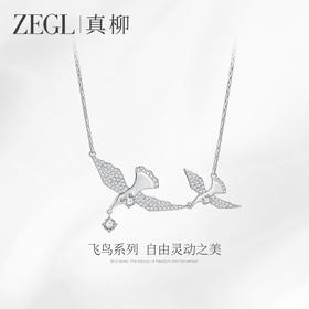ZEGL设计师系列夏时飞鸟项链高级感轻奢小众锁骨链女款颈链配饰品