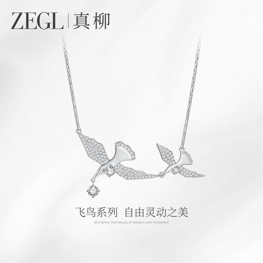 ZEGL设计师系列夏时飞鸟项链高级感轻奢小众锁骨链女款颈链配饰品 商品图0