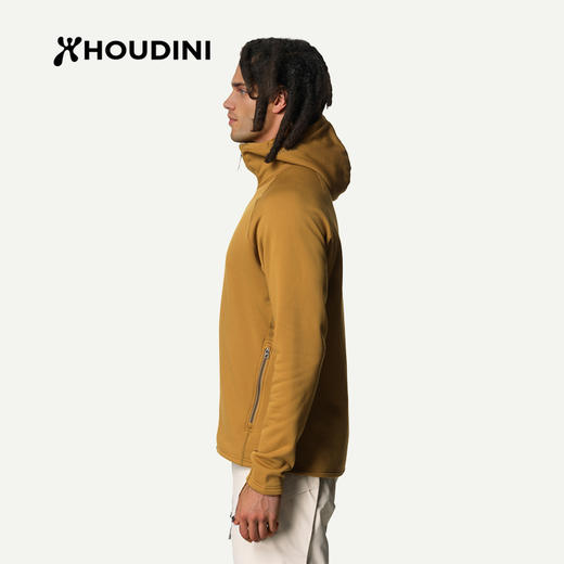 HOUDINI胡丁尼 高阶魔术大师 亚洲版首发上市 25秋冬新男连帽抓绒衣外套 830019 商品图5