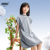 女童牛仔短袖连衣裙夏季新款安奈儿童装EG523083 商品缩略图0