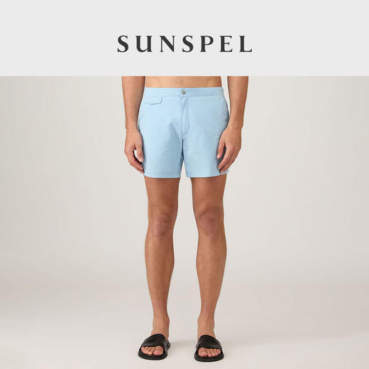 SUNSPEL男士春夏抽绳泳裤沙滩裤户外运动休闲直筒短裤 商品图3