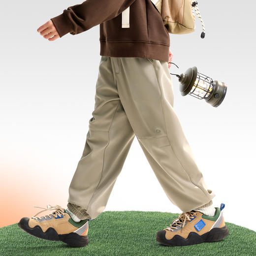 男童全腰梭织夹裤冬季新款安奈儿童装EB546523 商品图2