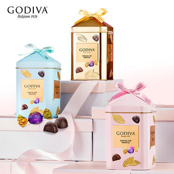 歌帝梵（Godiva）松露粉装巧克力铁罐礼盒 12颗120g 喜糖伴手礼 糖果零食 生日礼物 /休闲食品 /巧克力 /松露巧克力 商品图4