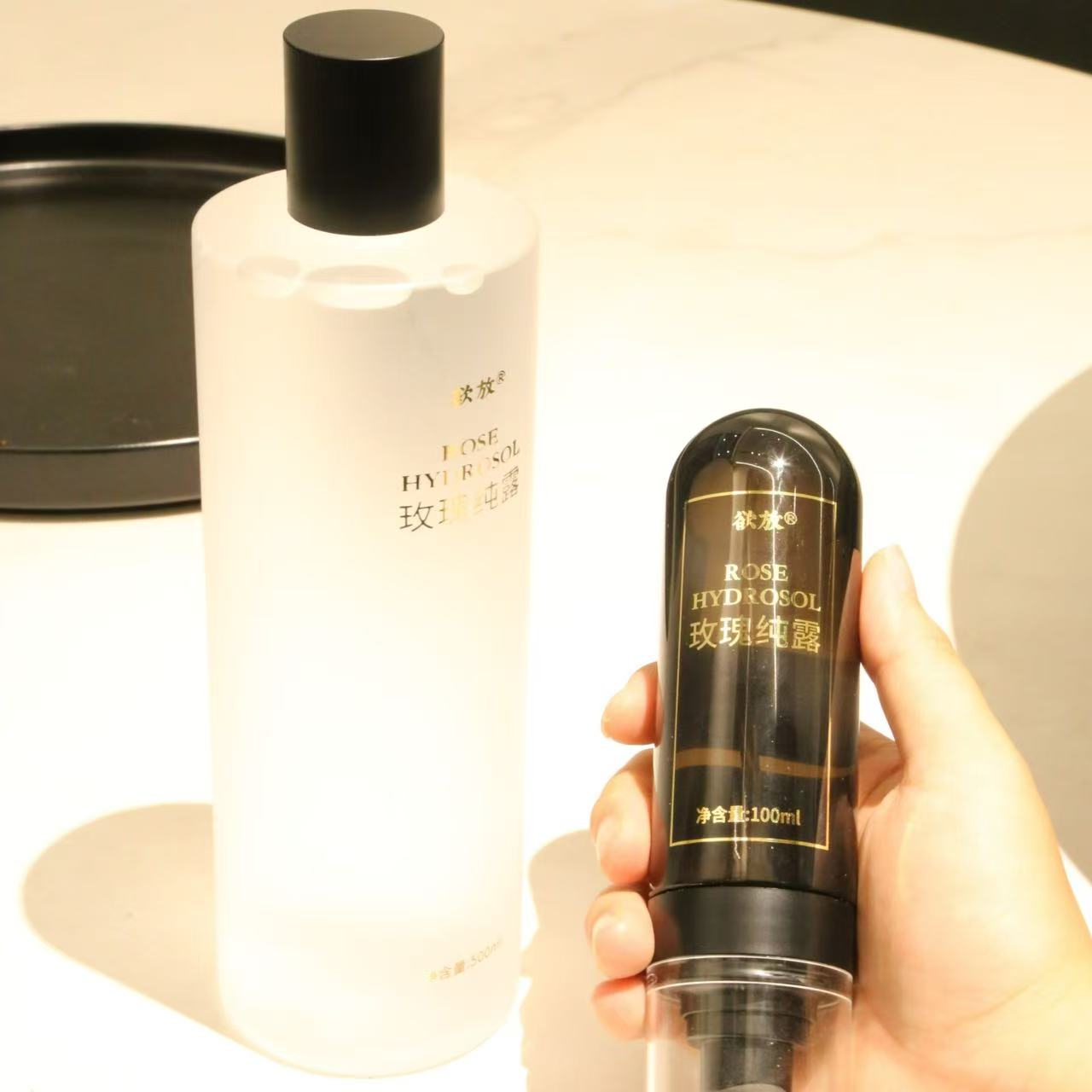 【预售月底发货，送蚕丝面膜纸】欲放玫瑰纯露 100ml/瓶 500ml/瓶