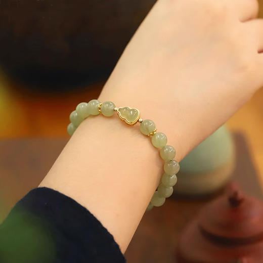 福禄浅晴水和田玉手串8mm 商品图3