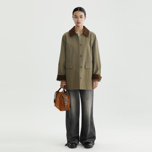 朵拉梵西风衣F28C1601 商品图0