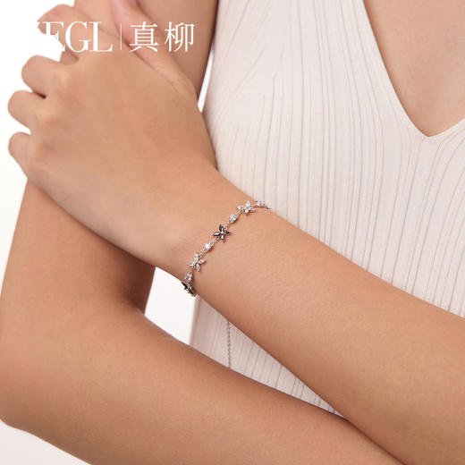 ZEGL蝴蝶手链女款轻奢小众精致2025新款可调节气质锆石闺蜜手饰 商品图1