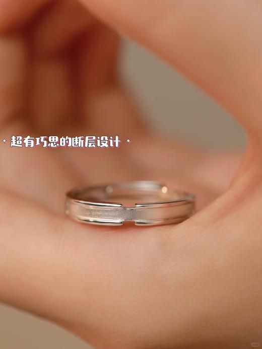浪漫七夕💕【999纯银情侣戒指 】❗️高级氛围感拉满的戒指 指间的法式浪漫❗ 商品图5