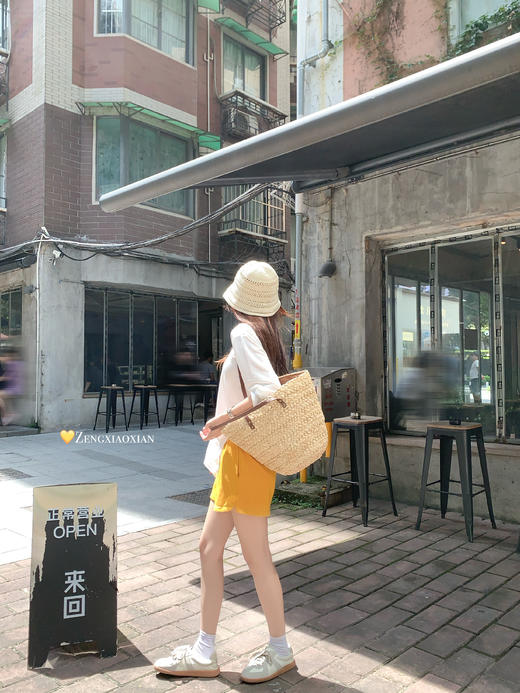 【110元任选2件】最后一波现货！夏日多巴胺2色抽绳休闲短裤 商品图13