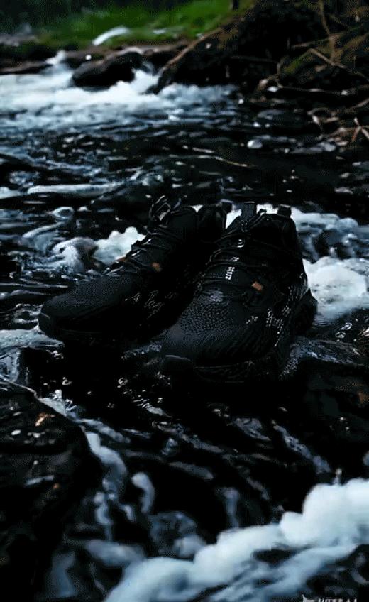 【可泡水！持久型真防水】量橙黑武士防水运动鞋，24小时泡水里不进水！ 商品图14