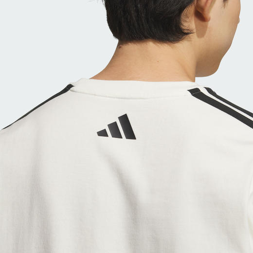 Adidas阿迪达斯MODERN SHORT SLEEVE T-SHIRT 纯棉运动休闲短袖圆领T恤 商品图7