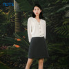 NUTS春秋季新款复古气质高级感通勤百搭短款半身裙女412061086 商品缩略图3