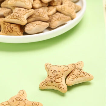 乐天LOTTE小熊饼干 泰国进口儿童饼干休闲零食巧克力味37克*6盒 /休闲食品 /饼干 /夹心饼干 商品图1