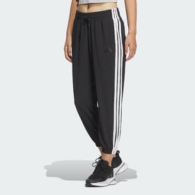 Adidas阿迪达斯3-STRIPES WOVEN E 7/8 PANTS 束脚运动休闲九分裤