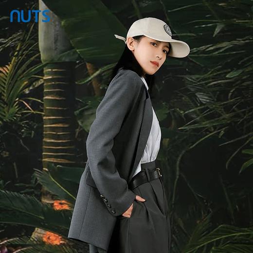 NUTS春秋季新款高级感气质职业通勤直筒西装外套女412041070 商品图3